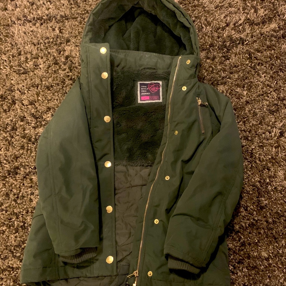 Girls warm Justice coat